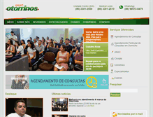 Tablet Screenshot of otorrinoshospital.com.br
